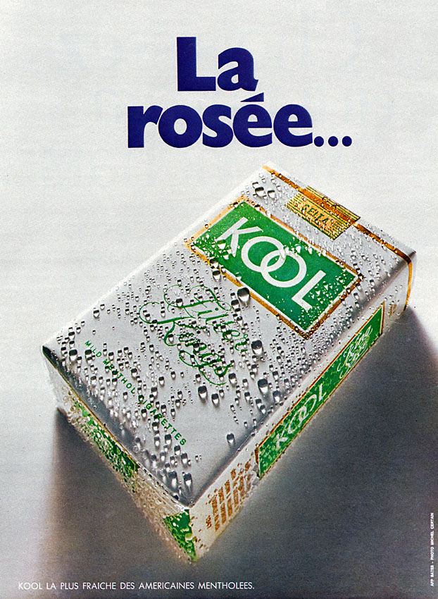 Publicité Kool 1968