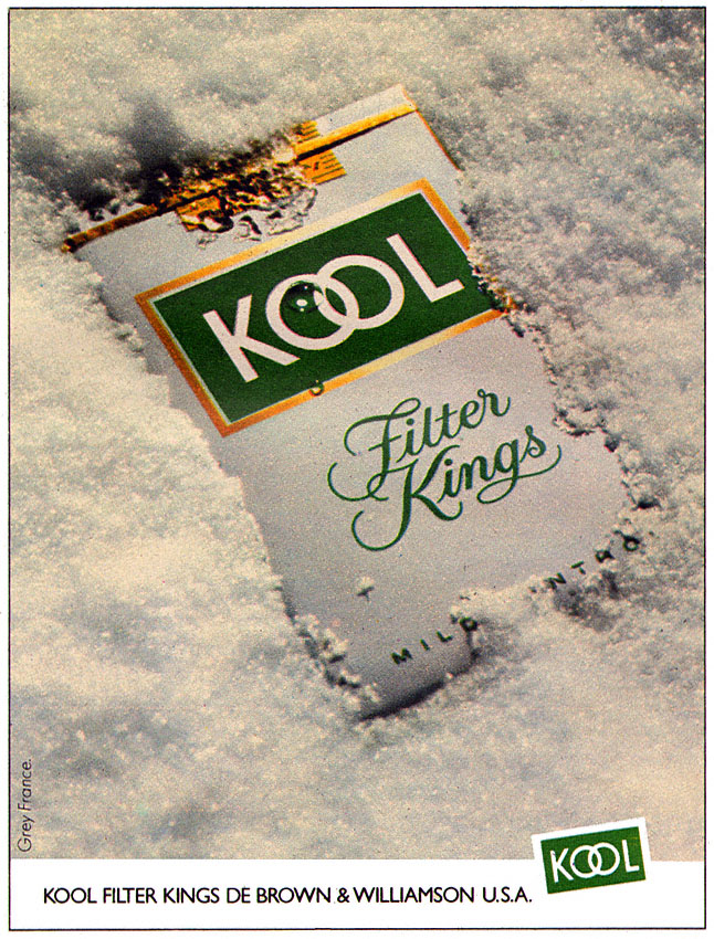 Publicité Kool 1981