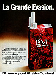 Publicit L&M 1972