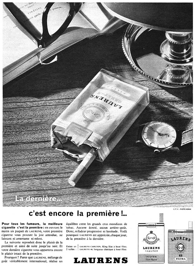 Publicité Laurens 1962