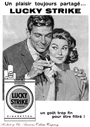 Marque Lucky Strike 1960