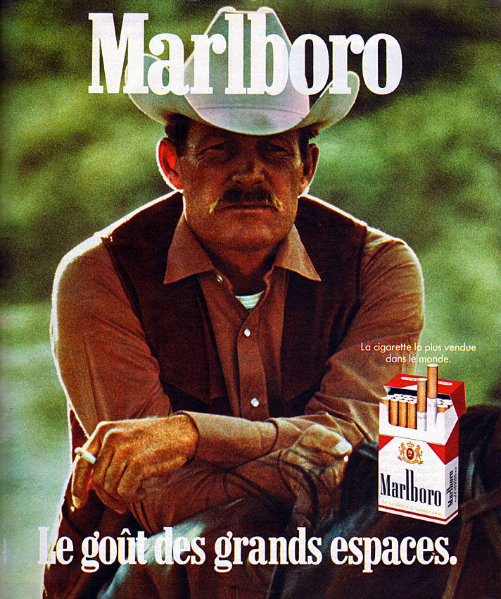 Publicité Marlboro 1975