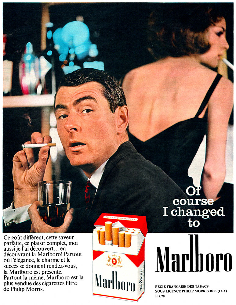 Publicit� Marlboro 1966