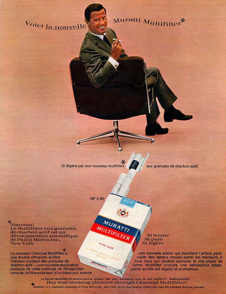 Publicit� Muratti 1966