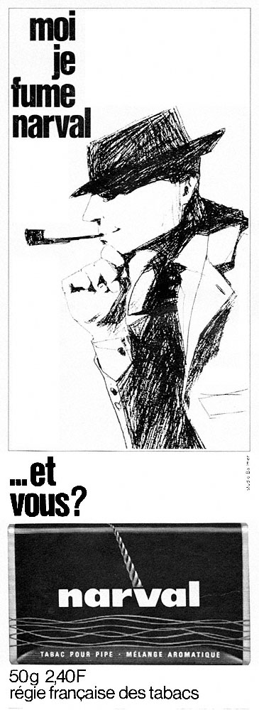 Publicit� Narval 1965