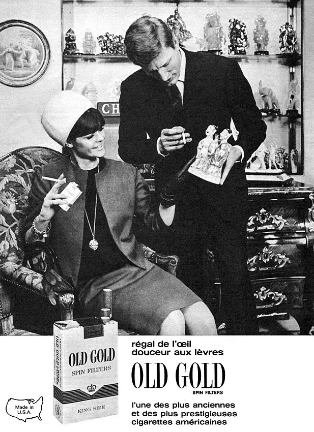 Publicité OldGold 1964
