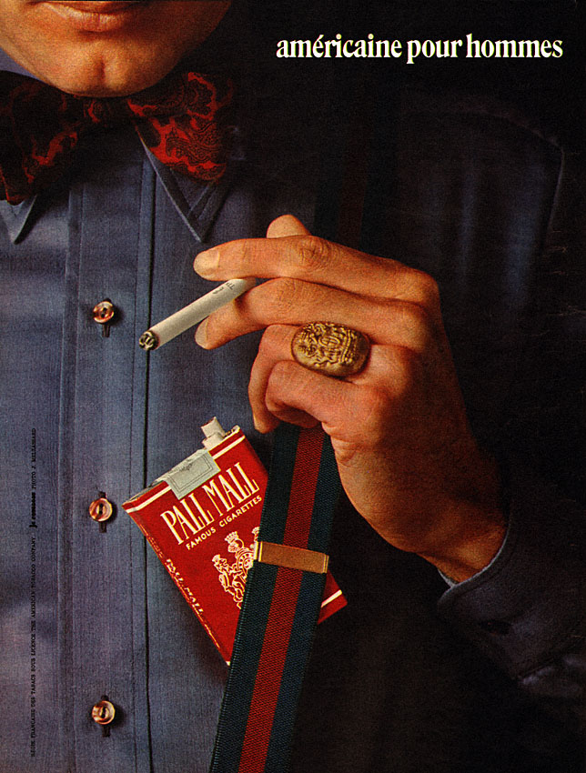 Publicité Pall Mall 1972