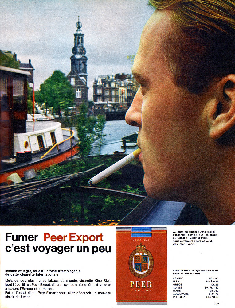 Publicité Peer 1962