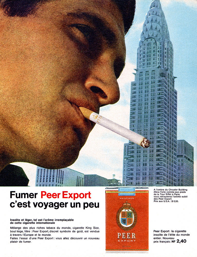 Publicité Peer 1962