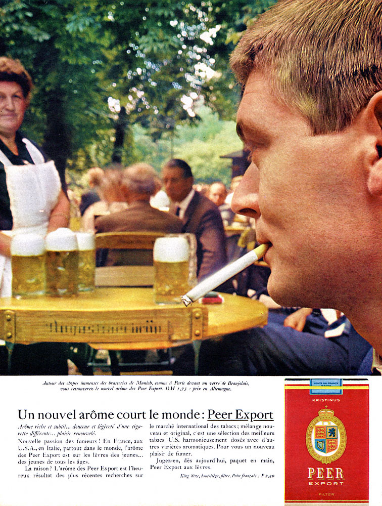 Publicité Peer 1963