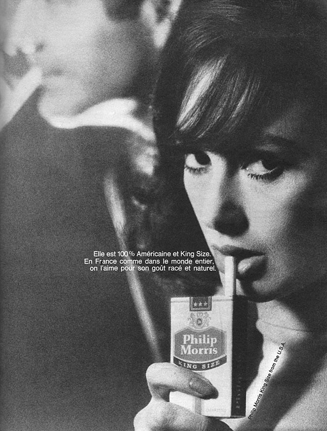 Publicité Philip Morris 1964