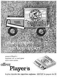 Publicit Player's 1960
