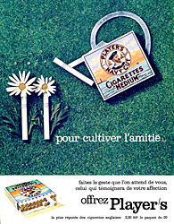 Publicit Player's 1961