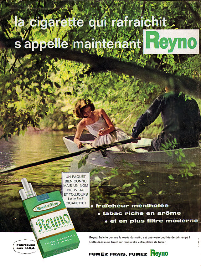 Publicité Reyno 1961