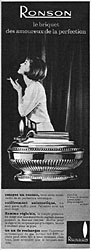 Publicit Ronson 1961