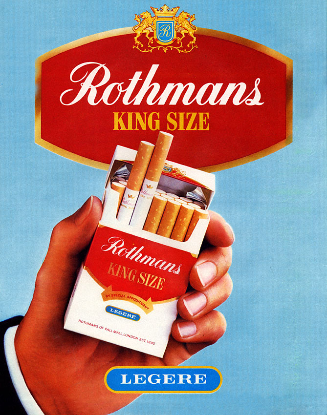 Publicité Rothmans 1981