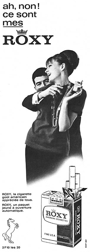 Publicité Roxy 1963