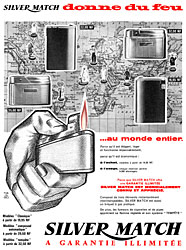 Publicit Silver Match 1961
