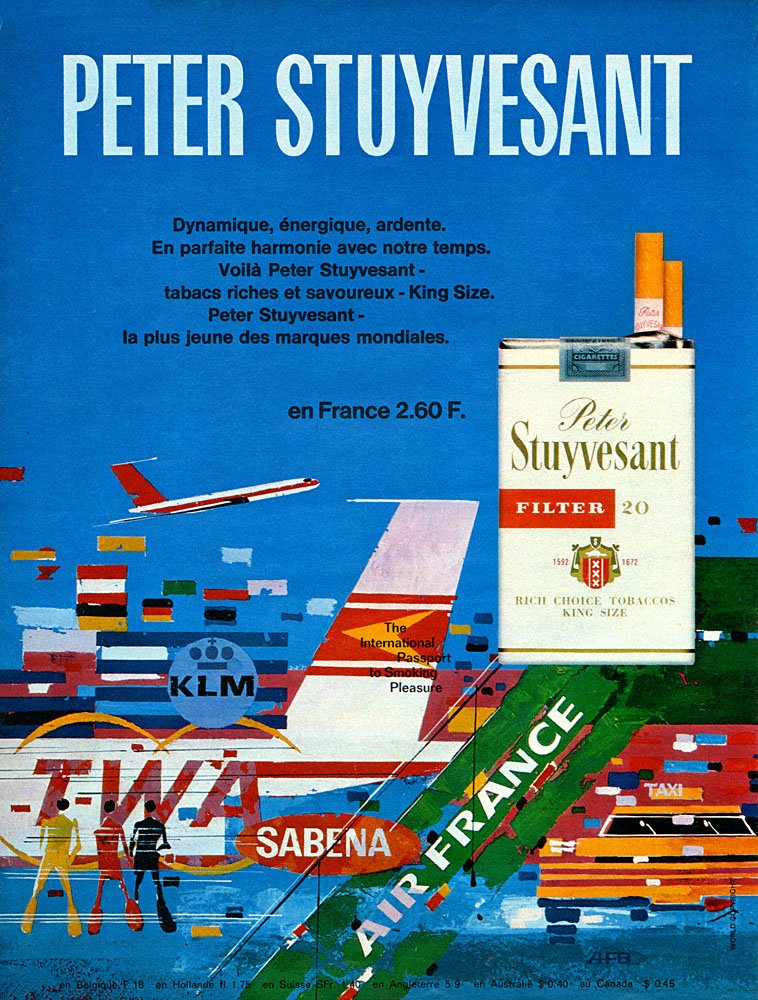 Publicit� PeterStuyvesant 1969
