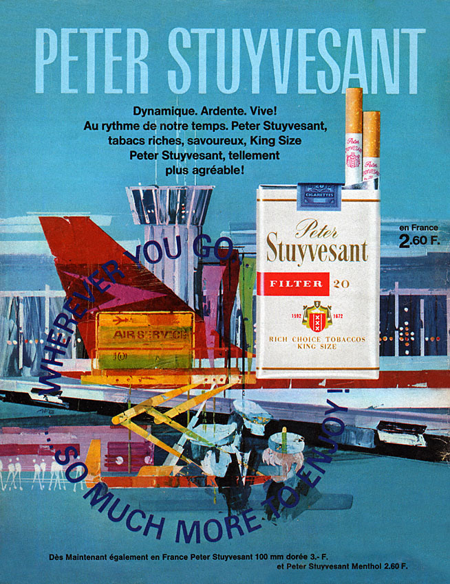 Publicité PeterStuyvesant 1971