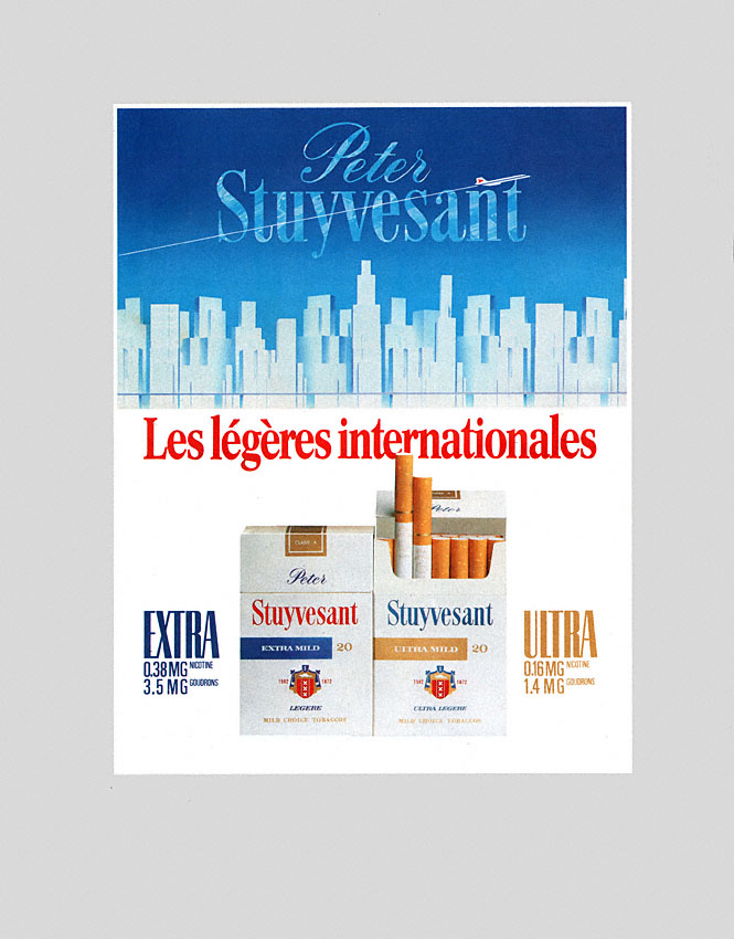 Publicité PeterStuyvesant 1990
