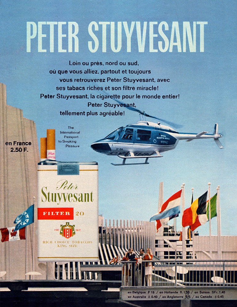 Publicit� PeterStuyvesant 1968