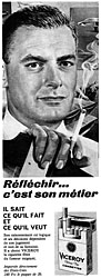 Publicit Viceroy 1959