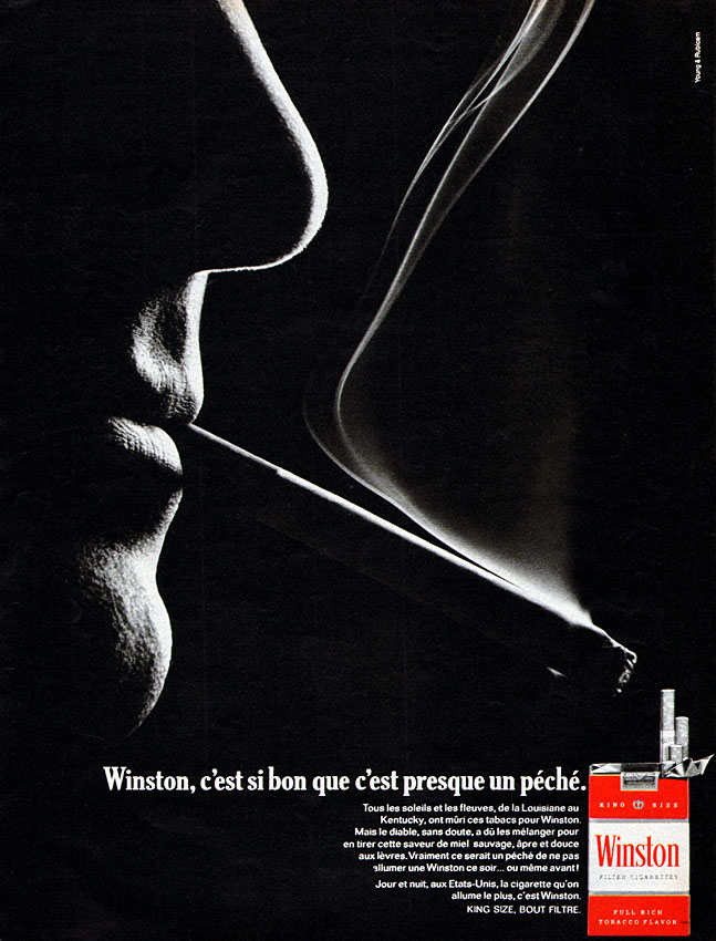 Publicité Winston 1968