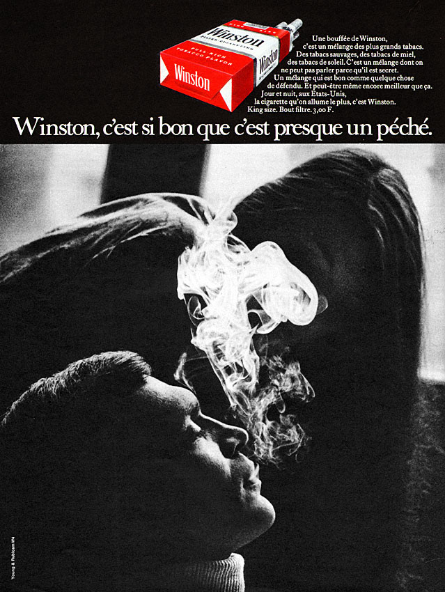 Publicité Winston 1969