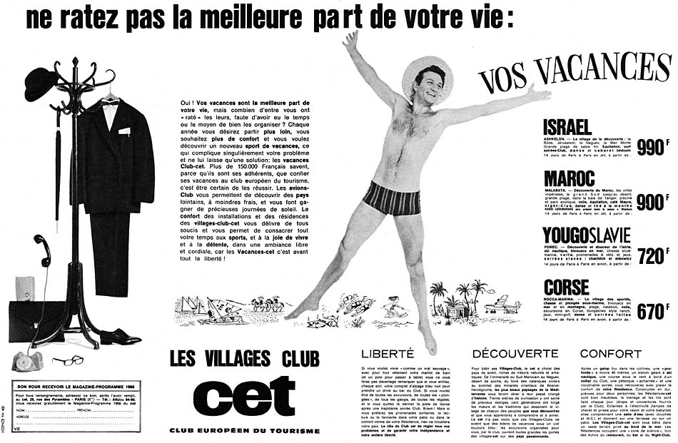 Publicité Cet 1966