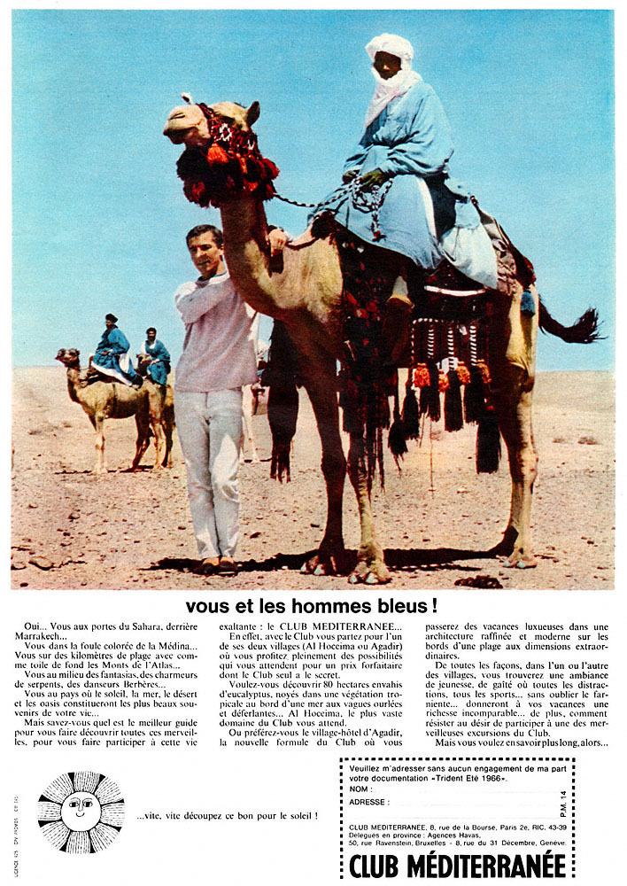 Publicit� Club M�diterrann�e 1966