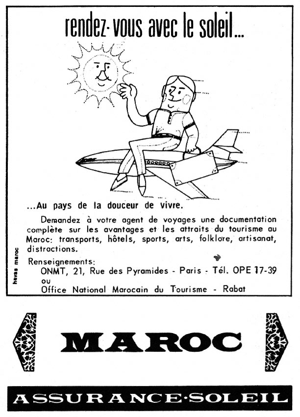 Publicité Maroc 1964