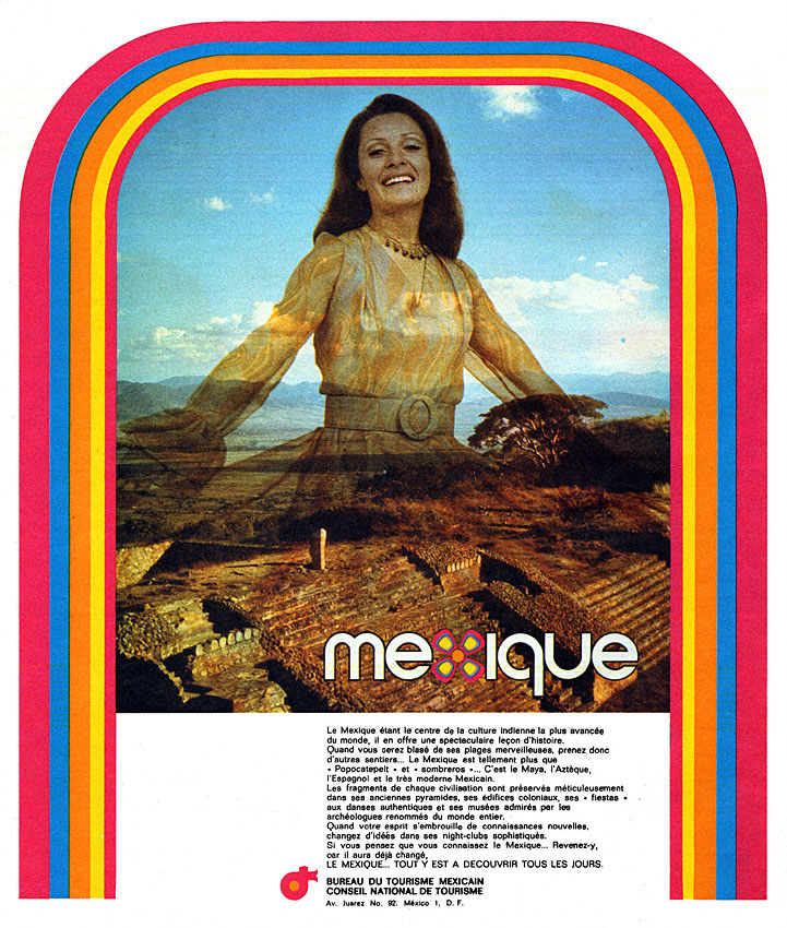 Publicité Mexique 1973