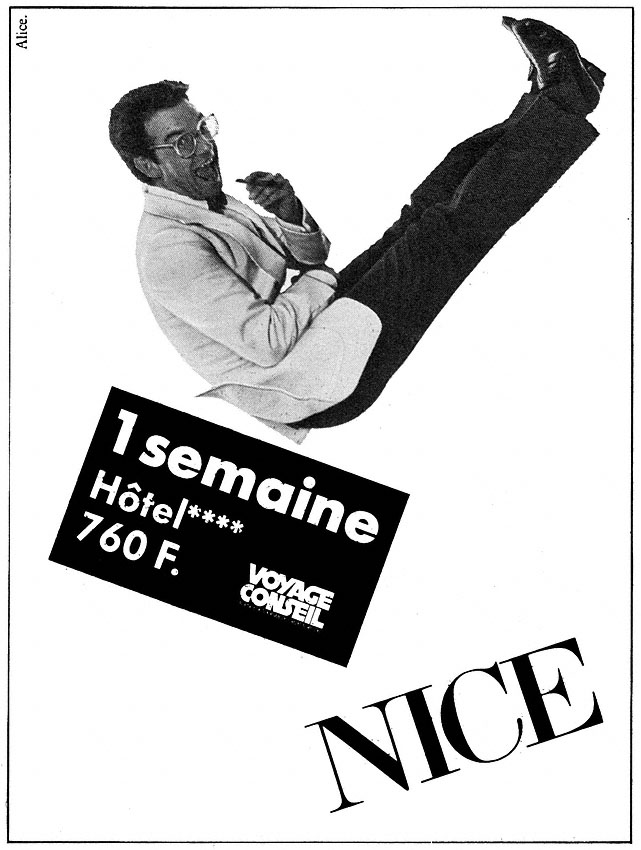 Publicité Nice 1979