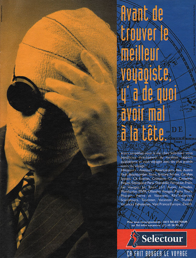 Publicité Selectour 1995