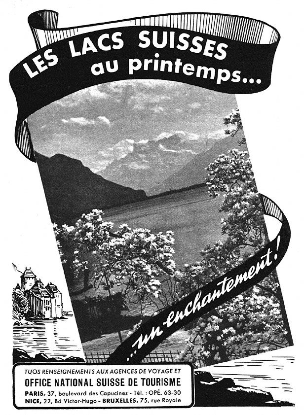 Publicité Suisse 1951
