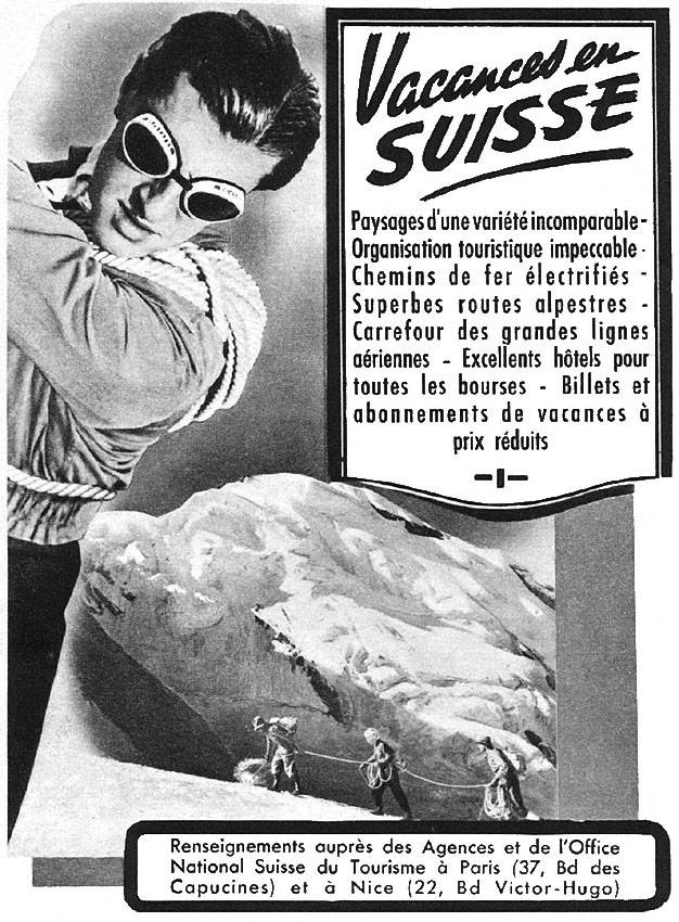Publicité Suisse 1951