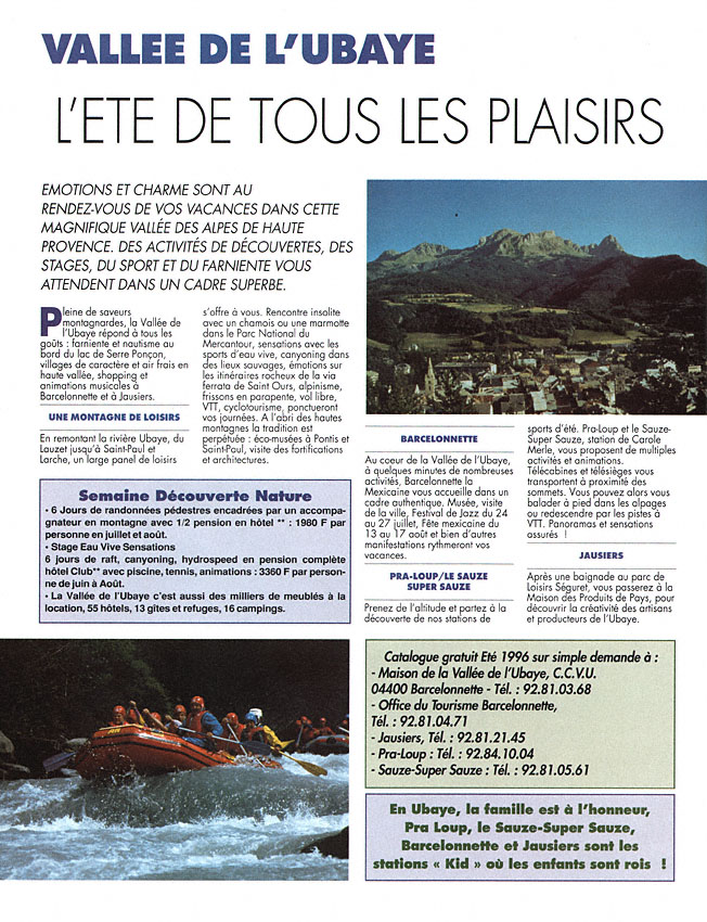 Publicité Zzdivers_VAC5 1996