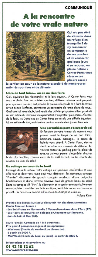 Publicité Zzdivers_VAC5 2000
