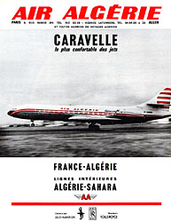 Publicit Air Algrie 1963