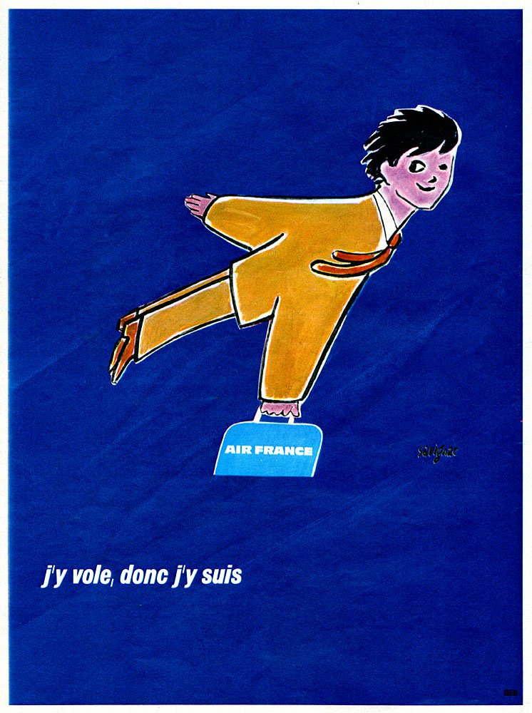Publicit� Air France 1970