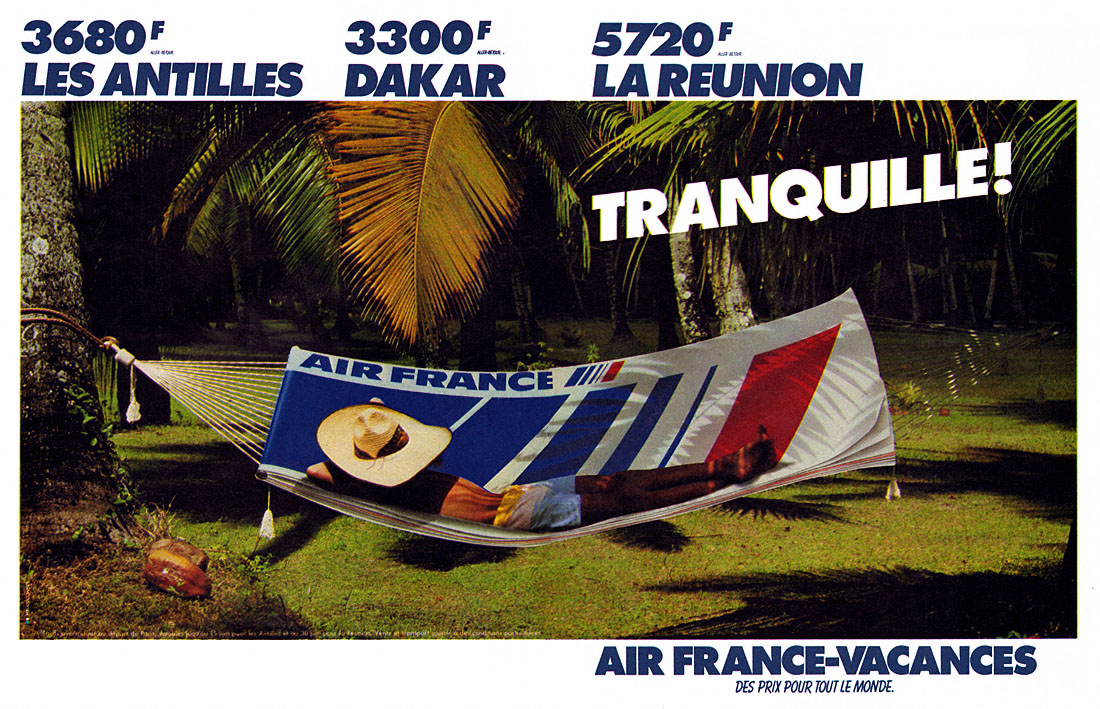 Publicité Air France 1983