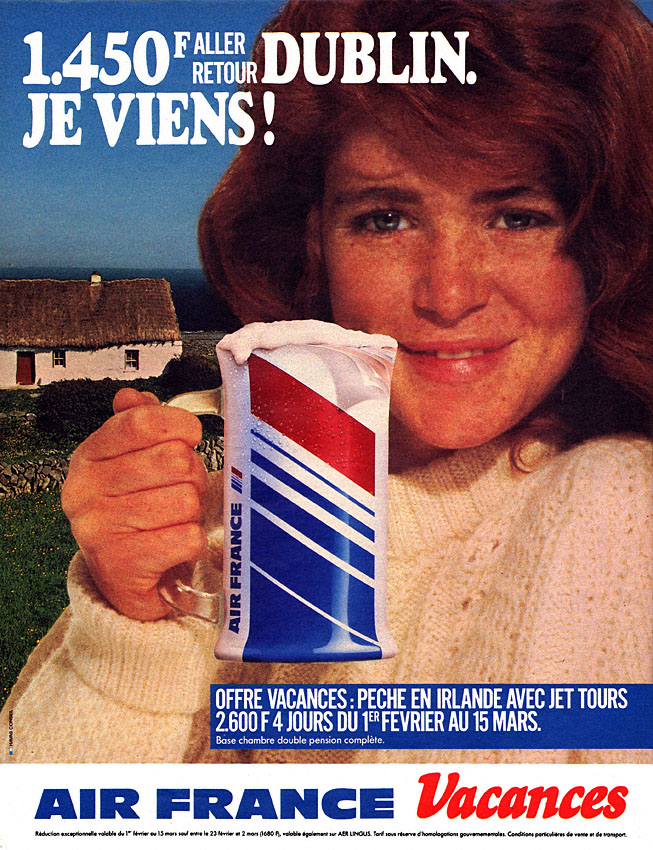 Publicité Air France 1985