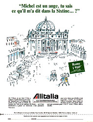 Publicit Alitalia 1989