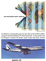 Publicit Boeing 1960