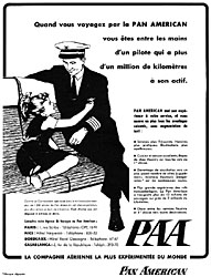 Publicit Pan American 1954