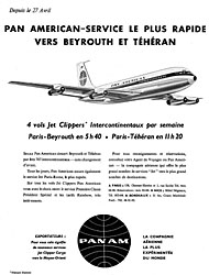 Publicit Pan American 1960