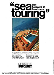 Publicité Paquet 1968
