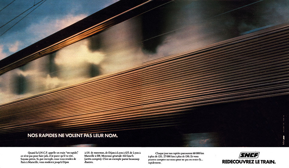 Publicité Sncf 1976