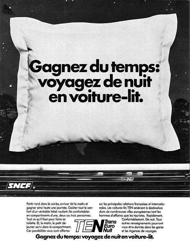 Publicité Sncf 1978